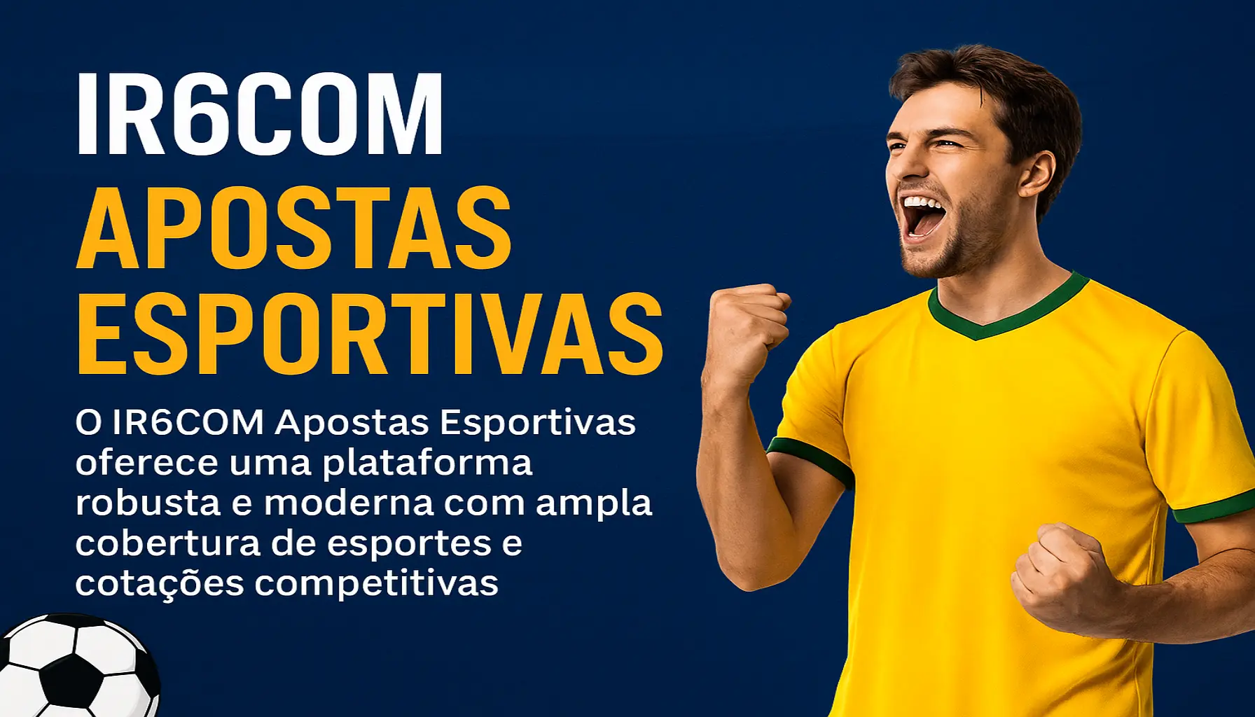 Apostas esportivas no cassino online IR6.COM