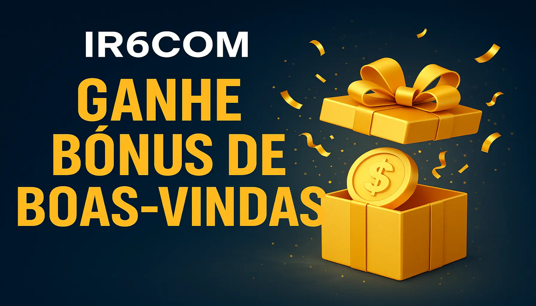 Criar uma nova Conta no plataforma IR6.COM